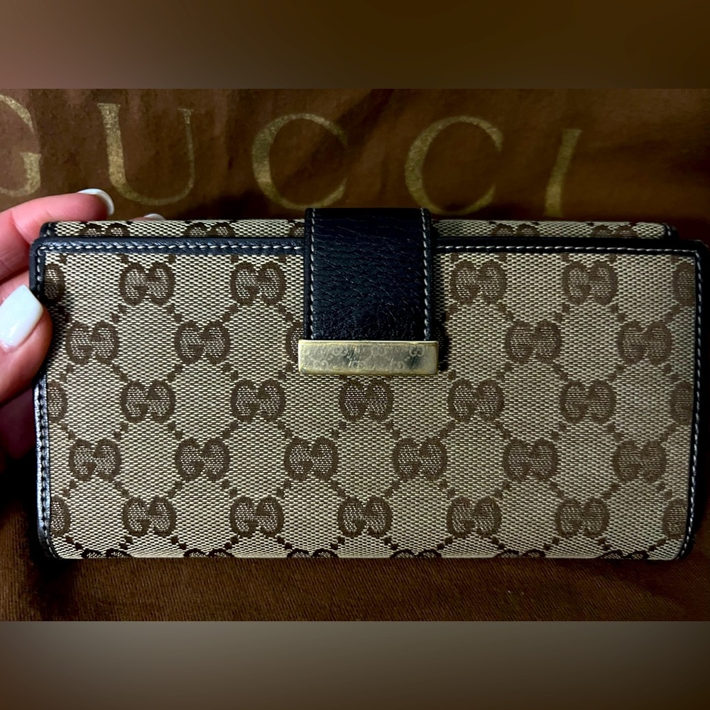 Gucci - GG Canvas Long Wallet